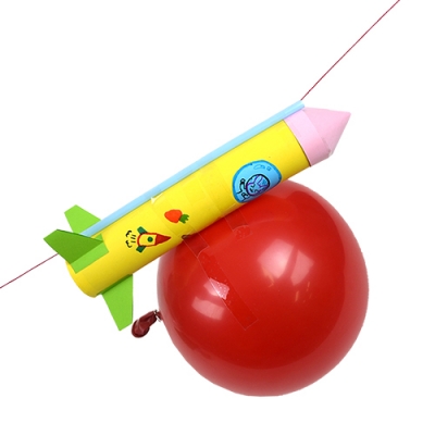 [와니사이언스] 교과서 풍선로켓만들기(5명 세트)