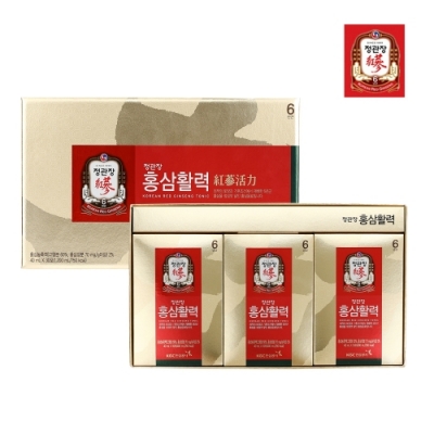 [정관장] 홍삼활력 40ml*30포 (선물용 쇼핑백 증정)