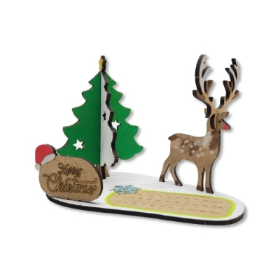 [마이사이언스] 나무 입체 카드(크리스마스)