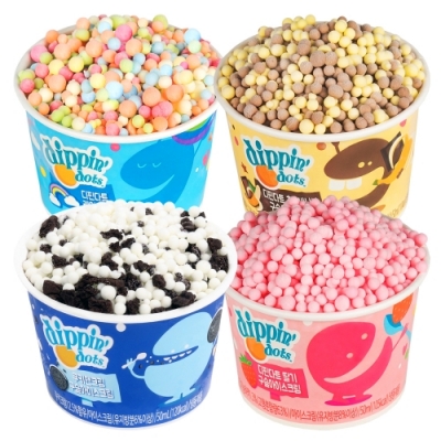 [디핀다트] 구슬아이스크림 4가지맛 묶음구성 (12개,16개 - 선택1)