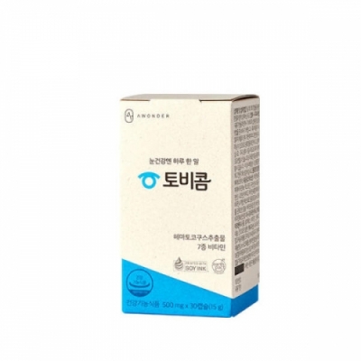 [안국약품] 토비콤 눈영양제 500mgX30캡슐(15g)