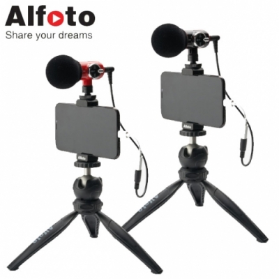 [Alfoto] 카메라 스마트폰용 마이크 Q-Mic Kit