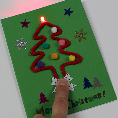 [상아사이언스] 내가꾸미는 LED크리스마스 카드 만들기(5인)