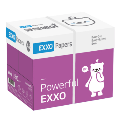 [EXXO] 큐트베어 A4 복사용지(A4용지) 80g 2500매 1BOX