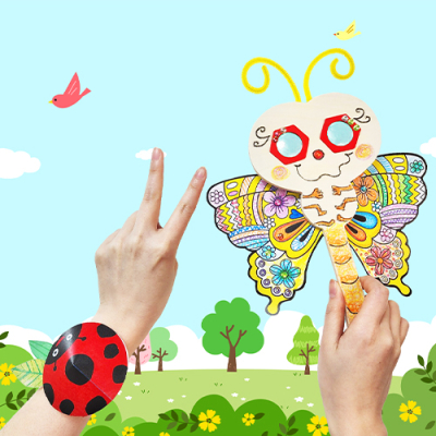 [만꾸] 나비야 무당벌레야 놀자 / 봄 곤충 만들기 놀잇감