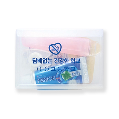 [위생용품] 금연치약칫솔 - D세트(치실+치약+가글set) (최소 주문수량 20개)