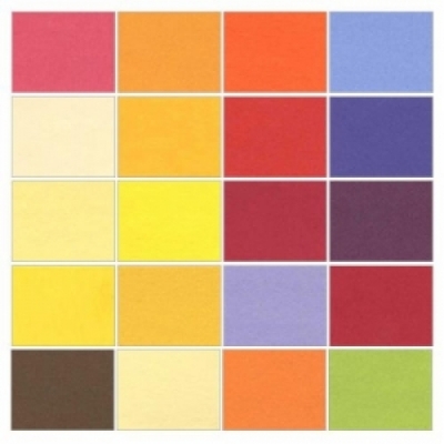 [삼원] 칼라 양면색상지 4절 120g (색상선택)