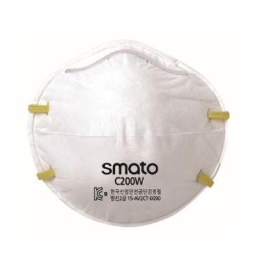 [스마토] 안면부 여과식 방진마스크 C200W(2급, 20 개)