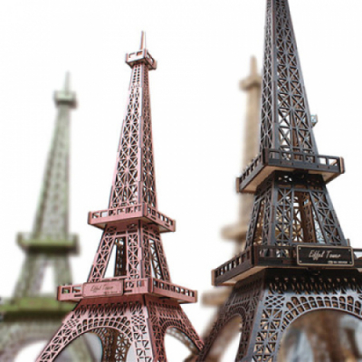 3D입체퍼즐 Eiffel Tower 목재 건물 만들기 교구 BD-10  색상 선택