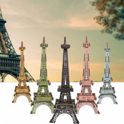 3D입체퍼즐 Eiffel Tower Mini 목재 건물 만들기 교구 BD-15  (색상 선택)