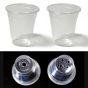 [와니사이언스] 바닥에 구멍을 뚫은 플라스틱컵(10개입-규격선택) WN-3503